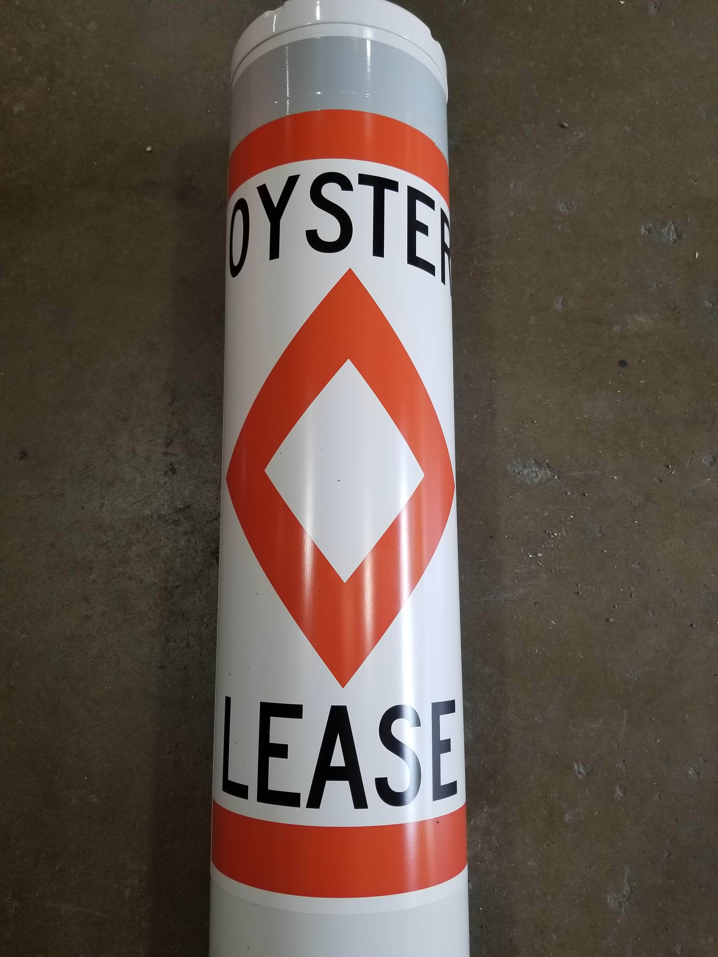 Oyster Lease Buoy Close Up