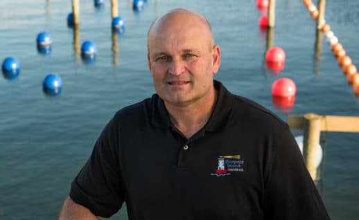 Ricky Fitzhugh, managing partner of Hoopers Island Oyster Co.