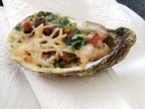 Golden Grilled Chesapeake Gold Oysters