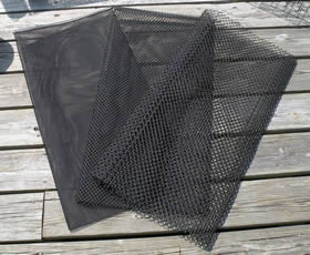 Durable mesh bags for oyster farming gear · Hoopers Island