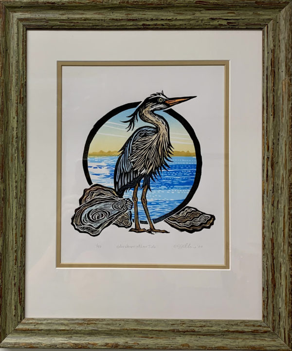 FramedPrint-blue-heron