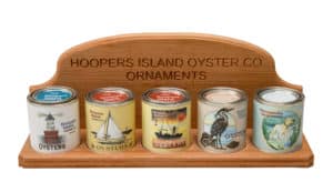 Heritage Oyster Tin Ornaments