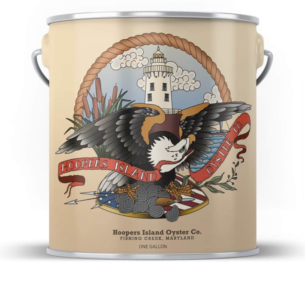 Purchase a 2022 Heritage Oyster Tin · Hoopers Island
