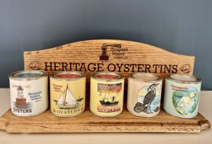 Heritage Oyster Tin Ornament Display Stand
